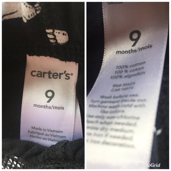 Carter's || Shorts and Bib "Wild for SnackTime" - Picture 7 of 8